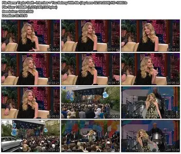 Taylor Swift - Interview + You Belong With Me (Jay Leno 02.04.2009) HD-1080i