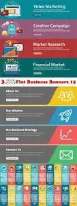 Vectors - Flat Business Banners 15