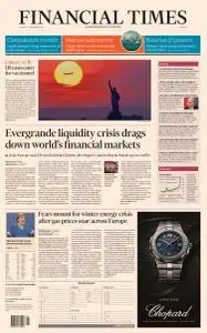 Financial Times Europe - September 21, 2021
