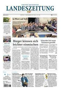 Schleswig-Holsteinische Landeszeitung - 10. September 2018