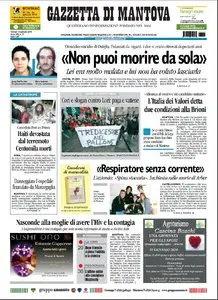 LA GAZZETTA DI MANTOVA DEL 14 GENNAIO 2010