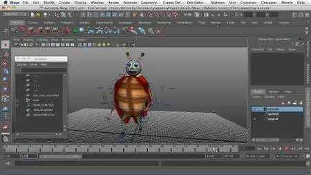 Game Character Creation in Maya