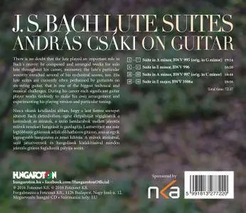 Andras Csaki - J.S. Bach: Lute Suites for Guitar (2017)