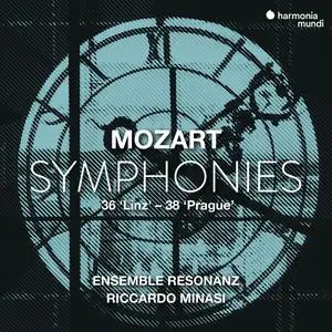 Ensemble Resonanz & Riccardo Minasi - Mozart: Symphonies Nos. 36 "Linz" & 38 "Prague" (2023)