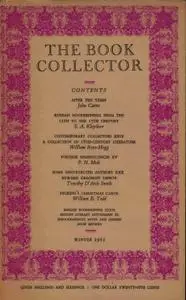 The Book Collector - Winter, 1961