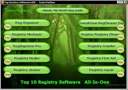 Top 10 Registry Software All-In-One