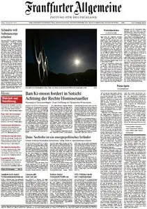 Frankfurter Allgemeine Zeitung vom Freitag, 07. Februar 2014