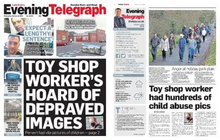 Evening Telegraph Late Edition – February 16, 2022