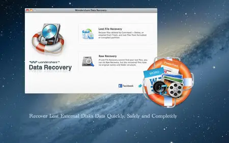 Wondershare Data Recovery v3.2.1 (Mac OS X)