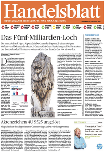 Handelsblatt vom Donnerstag, 26. März 2015