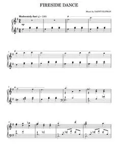 Fireside Dance - Oz the Great and Powerful Movie (Piano Solo)