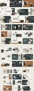 Portfolio PowerPoint, Keynote and Google Slides Template