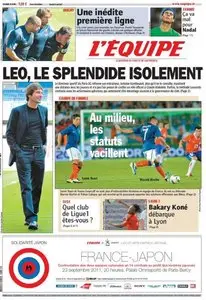 L'EQUIPE (12 Août 2011)