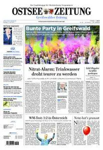 Ostsee Zeitung Greifswalder Zeitung - 04. Juni 2018