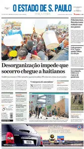 Jornal O Estado de SP em PDF, Terça, 19 de Janeiro de 2010