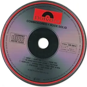 Commodores - Rock Solid (1988) {Polydor 835 369-2}