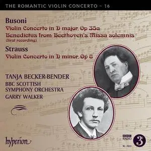 Tanja Becker-Bender, BBC Scottish SO, Walker - Busoni & Strauss: Violin Concertos (2014) [Official Digital Download 24/96]
