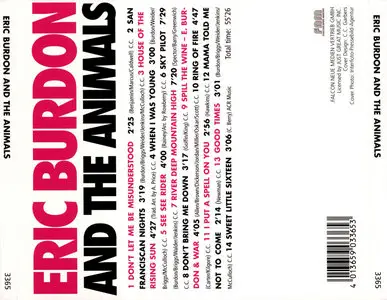 Eric Burdon – Eric Burdon And The Animals (Comp.)