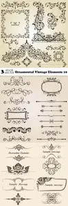 Vectors - Ornamental Vintage Elements 10