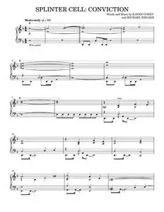 Splinter Cell - Conviction (Piano Solo)