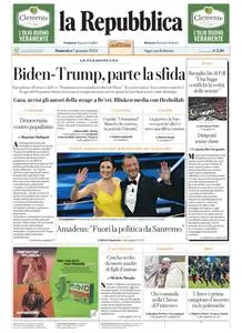 la Repubblica - 7 Gennaio 2024