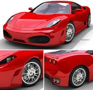 3D model - Ferrari F430 (*.max)