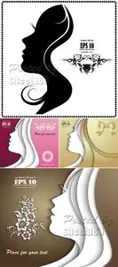 Woman's Face Vector