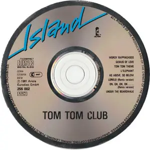 Tom Tom Club - Tom Tom Club [Island, Ariola 255 002] {Germany 1988, 1982} (unremastered pressing)