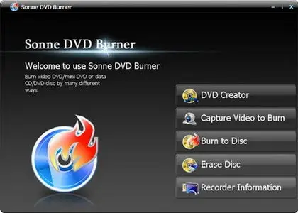 Sonne DVD Burner 4.3.0.2077