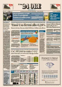 Il Sole 24 Ore - 18.09.2015