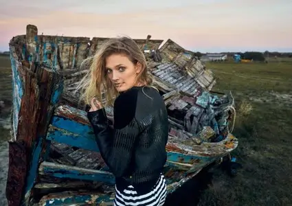 Constance Jablonski by Gilles Bensimon for Elle France January 2016