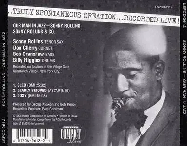 Sonny Rollins - Our Man In Jazz (1962) {Classic Compact Discs 24 Karat Gold CD LSPCD-2612}