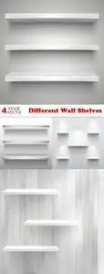 Vectors - Different Wall Shelves