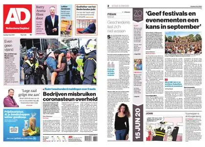 Algemeen Dagblad - Hoeksche Waard – 15 juni 2020