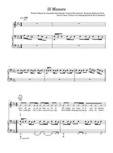 Ill Manors - Plan B (Piano-Vocal-Guitar (Piano Accompaniment))