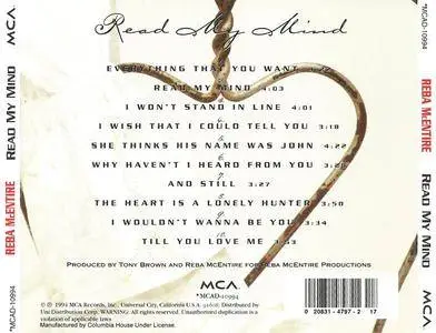 Reba McEntire - Read My Mind (1994) {MCA}