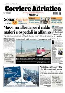 Corriere Adriatico Ancona - 27 Luglio 2019