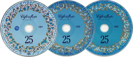 VA - Cafe del Mar: 25th Anniversary 1980-2005 (2005) 3 CD Box Set