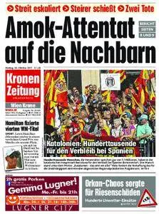 Kronen Zeitung - 30. Oktober 2017