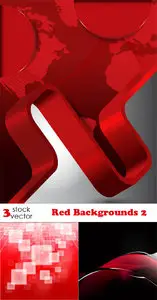 Vectors - Red Backgrounds 2