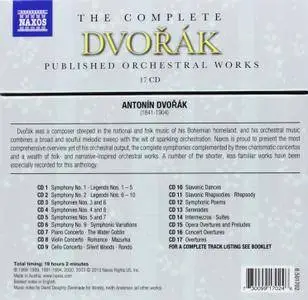 Antonín Dvořák - The Complete Published Orchestral Works (2013) (17CD Box Set)