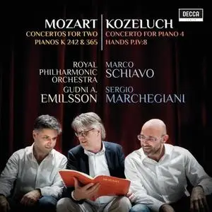 Marco Schiavo, Sergio Marchegiani - Mozart: Concertos For Two Pianos K 242 & 365; Kozeluch: Four Hands Piano Concerto (2020)