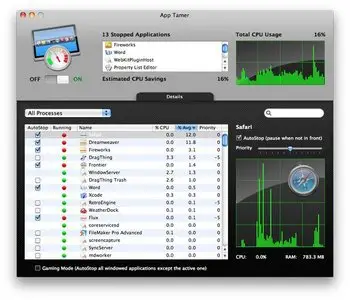 App Tamer v1.3.1 Mac OS X