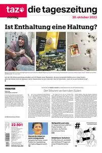 taz die tageszeitung  - 30 Oktober 2023