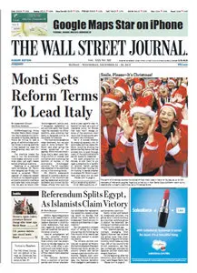 The Wallstreet Journal (Europe) December 24 2012