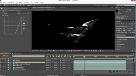 VFX Techniques: Space Scene 02: Compositing in After Effects 