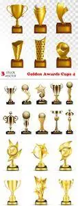 Vectors - Golden Awards Cups 4