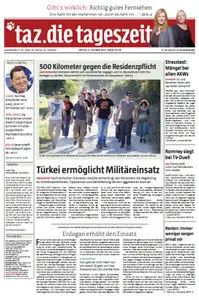 Tageszeitung TAZ vom 05 Oktober 2012