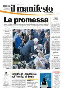 il Manifesto - 28 Agosto 2016