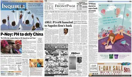 Philippine Daily Inquirer – May 26, 2015